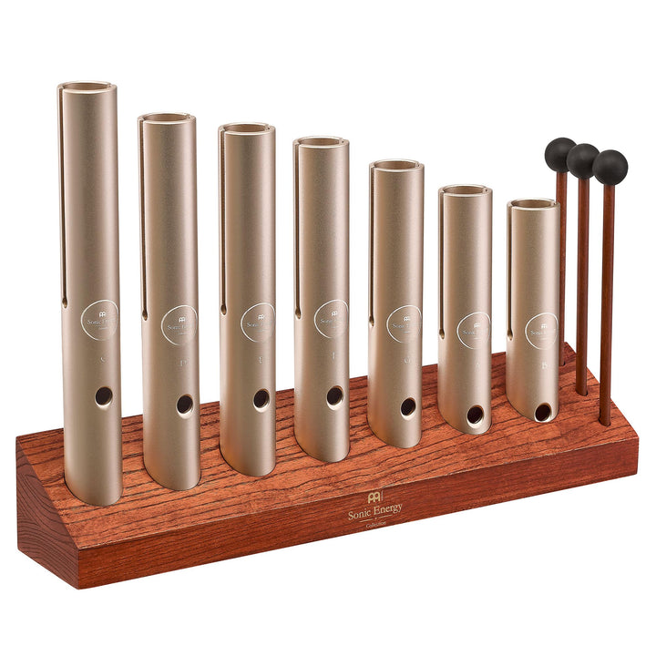 Sonic Energy Wah-Wah Tube Chakra Set – 7-teilig, 432 Hz – Soundeffekt für Musik und Meditation – Ink