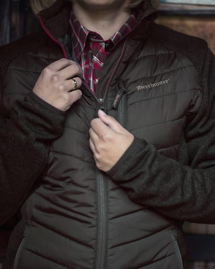 Deerhunter Lady Caroline Padded Jacket - Timber