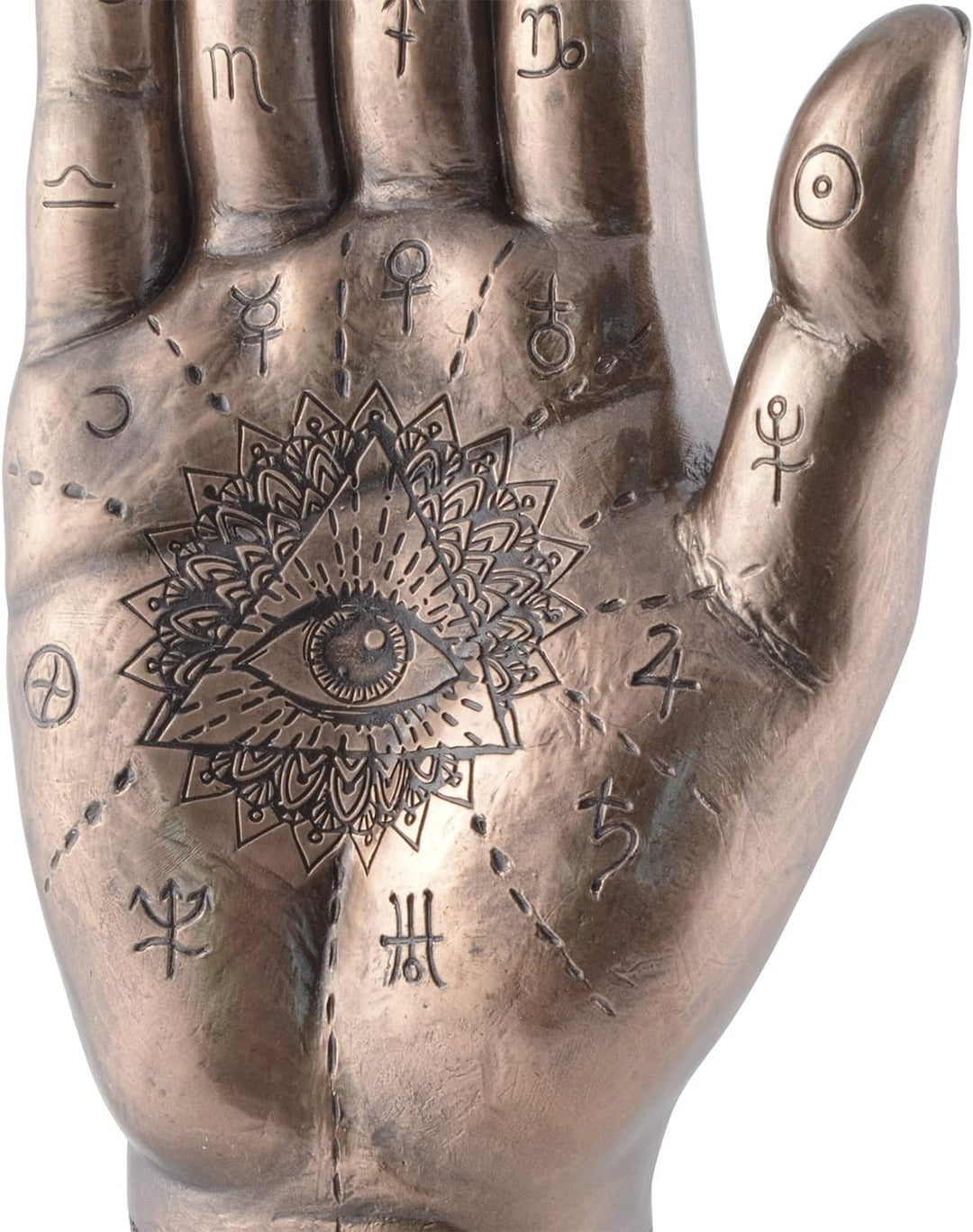VOGLER Joh. Vogler GmbH Hand der Fatima mit magischen Symbolen verziert - bronziert by Veronese