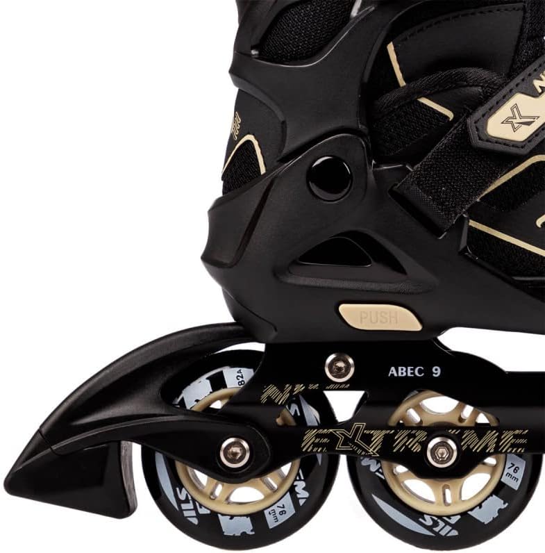 Nils Extreme Inliner für Erwachsene und Kinder - Rollerskates Grössenverstellbar - Inline Skates Mäd