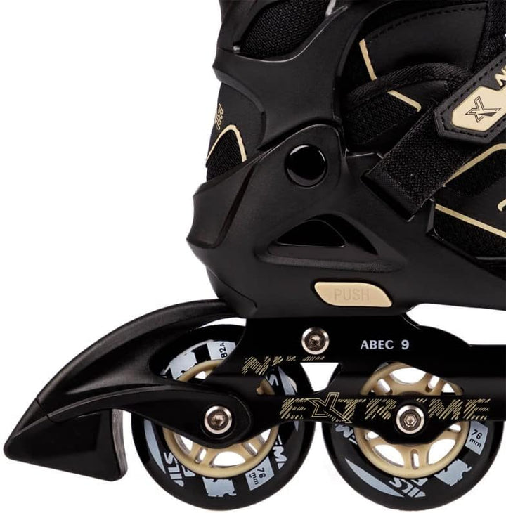 Nils Extreme Inliner für Erwachsene und Kinder - Rollerskates Grössenverstellbar - Inline Skates Mäd