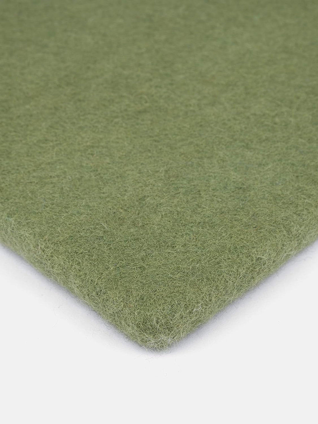 myfelt Flache Filz-Sitzauflage/Stuhlauflage - Kaspar - quadratisch, 36x36 cm, Dunkelgrün, Dunkelgrün