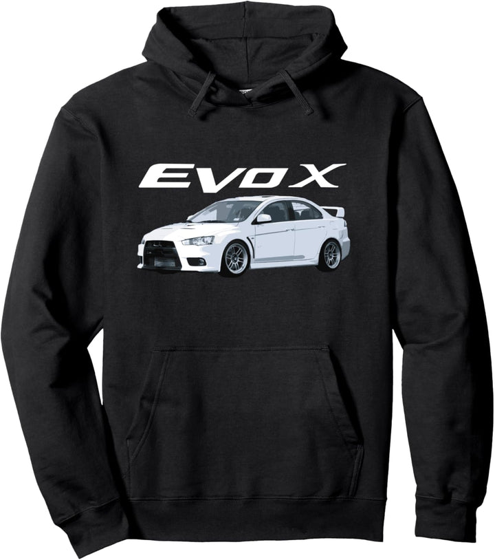 JDM Auto EVO X WEISS RPF1 Pullover Hoodie