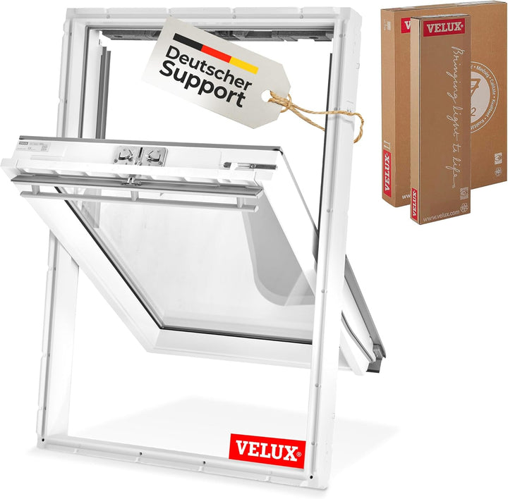 Original Velux Dachfenster - Thermo Technology (66 x 140) mit Eindeckrahmen, 66 x 140