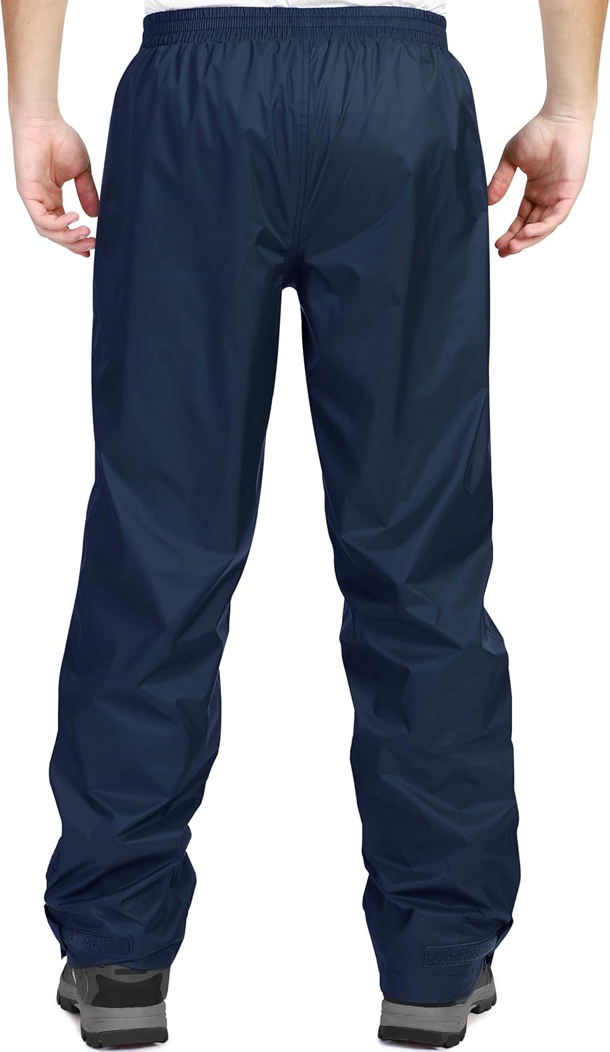 33,000ft wasserdichte Regenhose für Herren Leichte Regenhose Winddichte Outdoorhose zum Wandern Camp