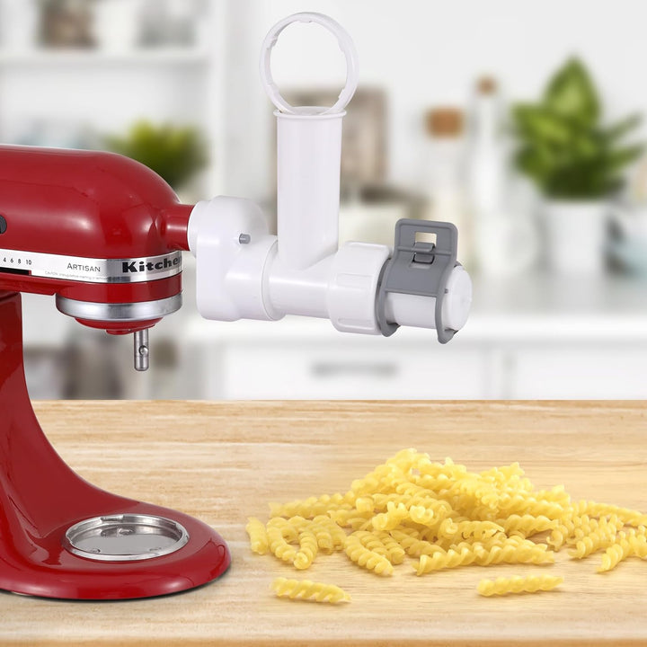 Pasta-Maker-Aufsatz für KitchenAid Standmixer, 6 verschiedene Formen von Nudelauslass, langlebige Pa