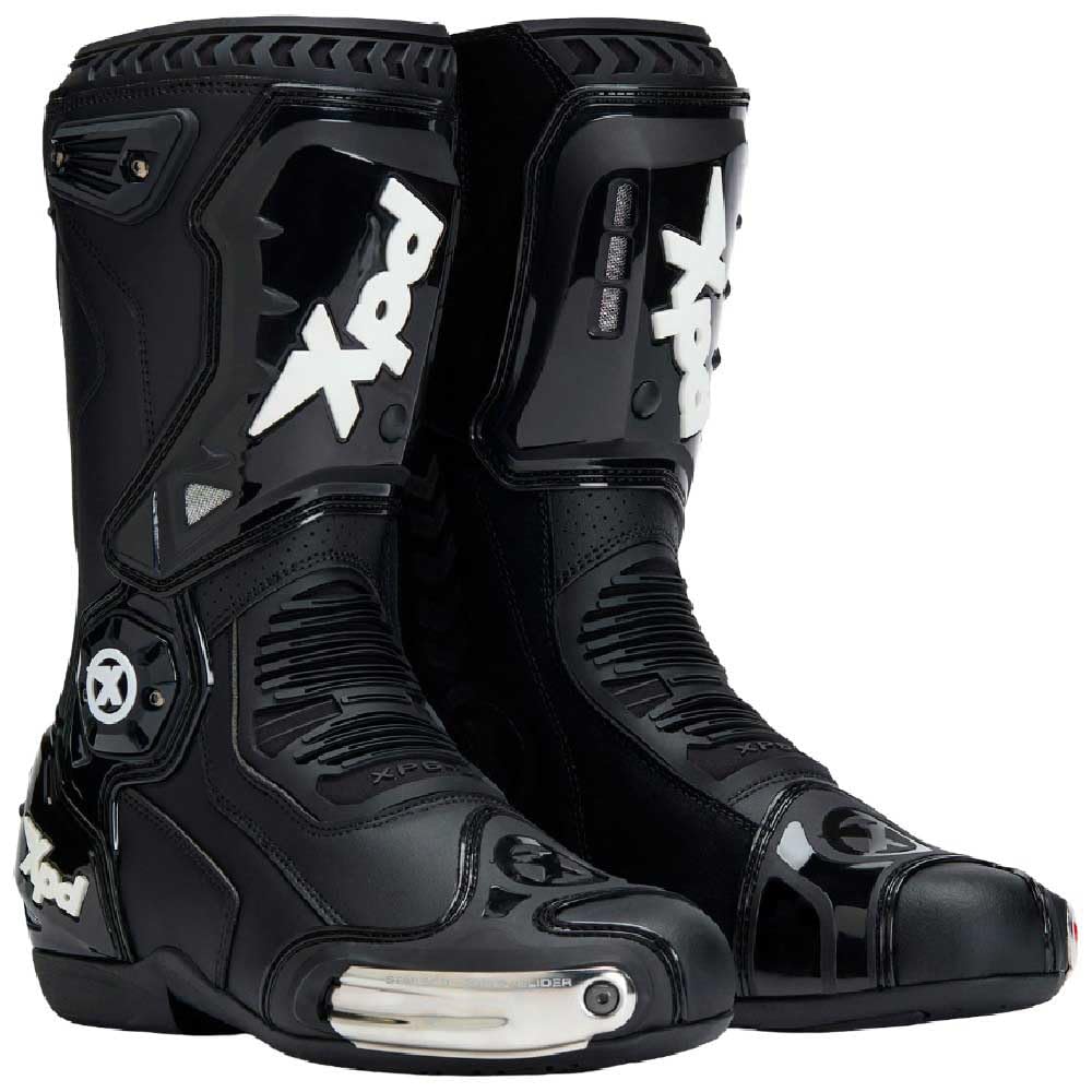 XPD XP6-S Motorrad Stiefel, schwarz, 42 42 EU Schwarz
