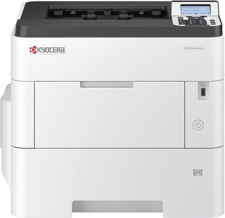 Kyocera Klimaschutz-System Ecosys PA6000x Laserdrucker Schwarz Weiss, Duplex-Einheit, 60 Seiten pro
