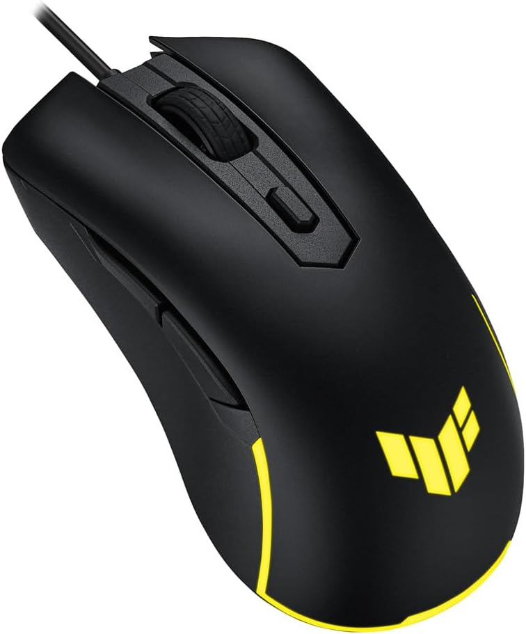 ASUS TUF Gaming M3 GEN II – kabelgebundene Gaming-Maus, Ultraleicht, 59 g, Sensor 8000 DPI, langlebi