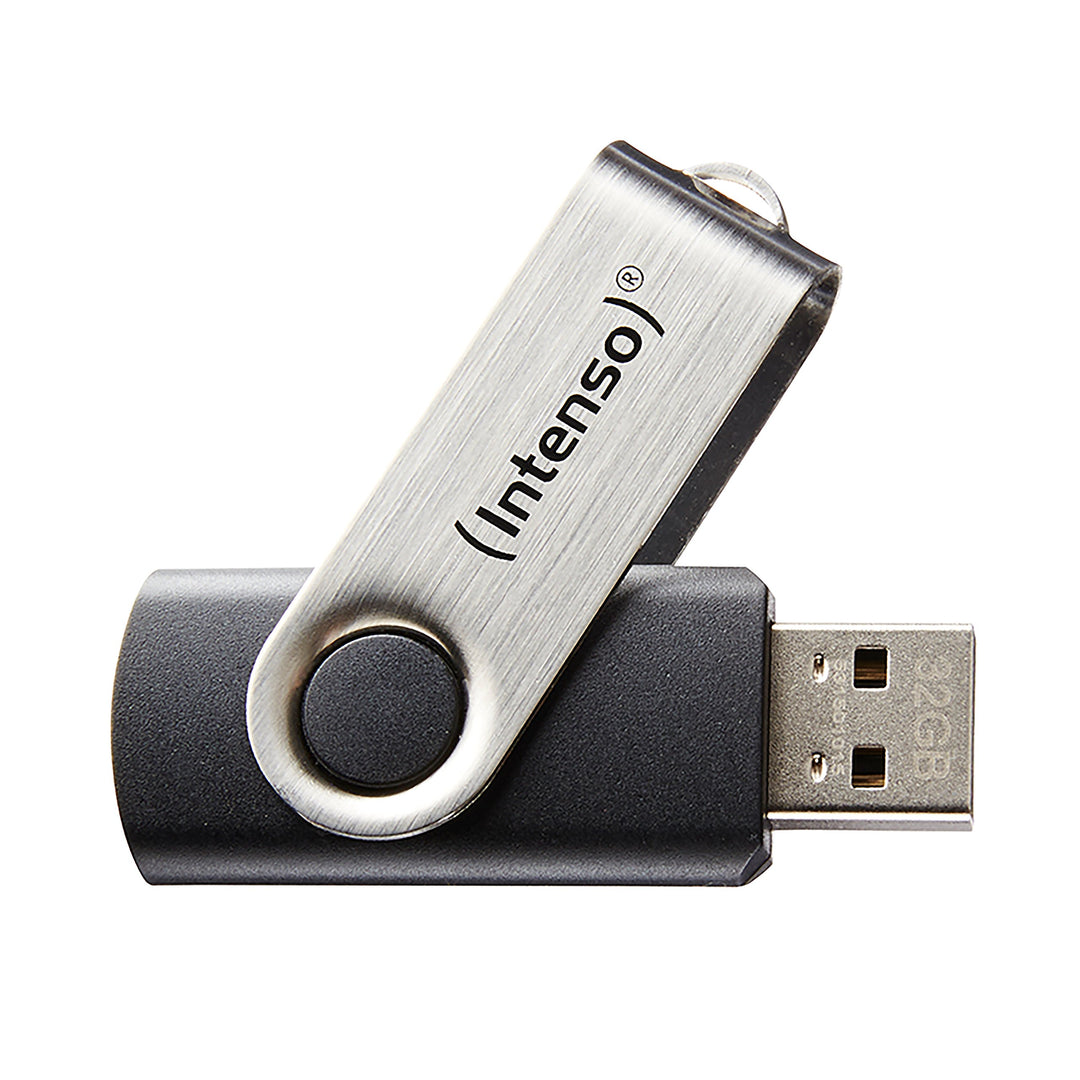 Intenso Basic Line 32 GB USB-Stick USB 2.0 silber/schwarz 1 x 32 GB Basic Line, 32GB
