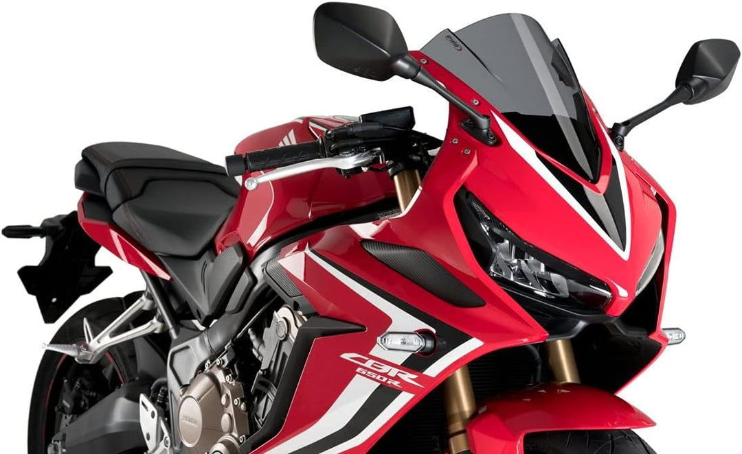 Puig Racingscheibe 3568F für Honda CBR650R 19' Stärk getönt, Stärk getönt