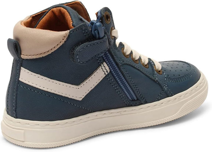 Bisgaard Unisex Kinder Isak Sneaker 28 EU Petrolio, 28 EU Petrolio