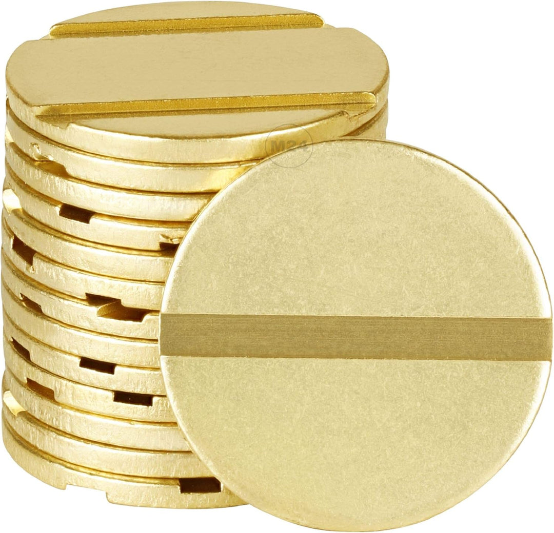 Münzer24 Wertmarke Typ pd25, passend z.B. für Beckmann Münzautomat, Profil Token 25mm x 2mm (50 Stüc