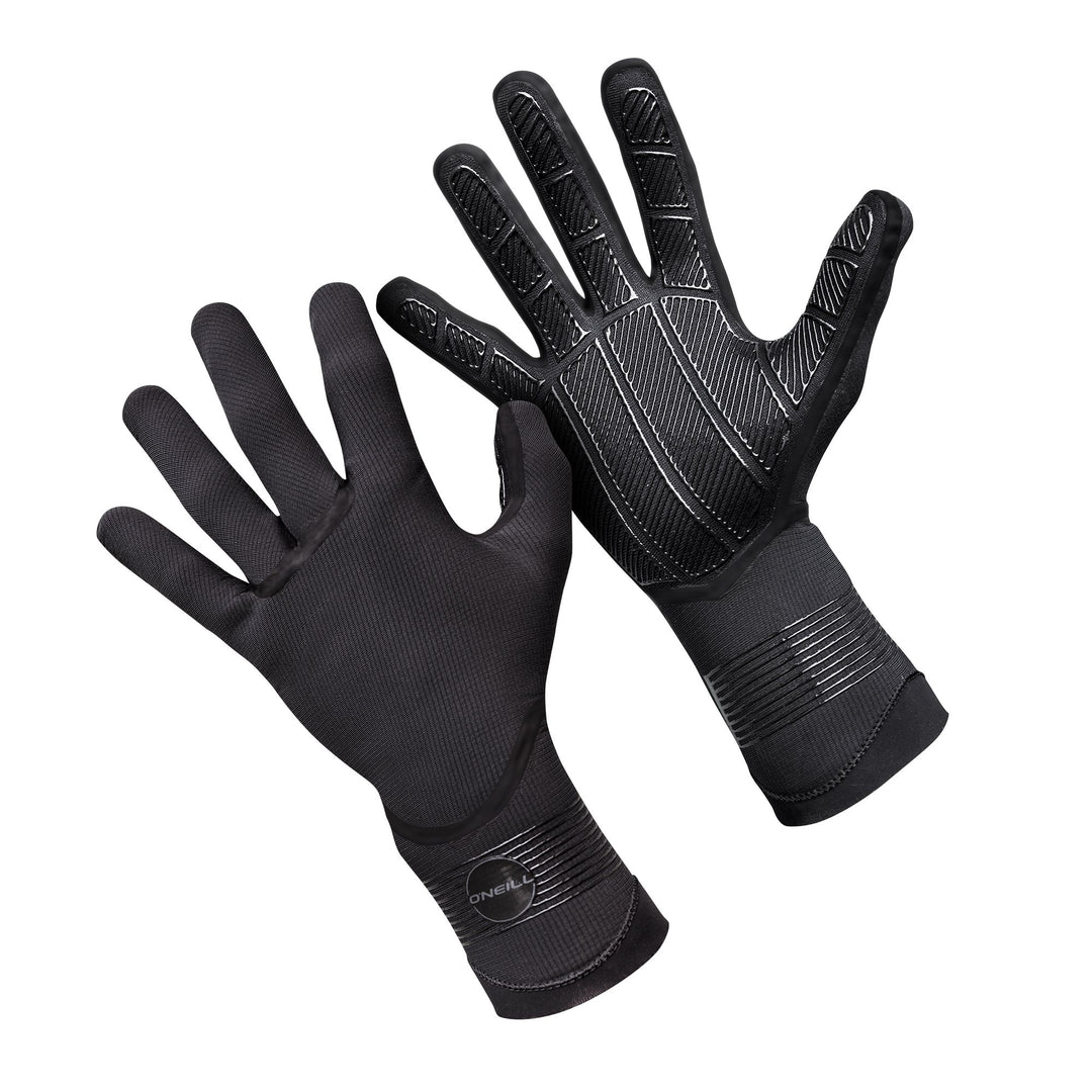 O';Neill Psycho 1.5MM Neopren-Neoprenhandschuhe, doppelt gefüttert, Schwarz - Erwachsene Unisex - 10