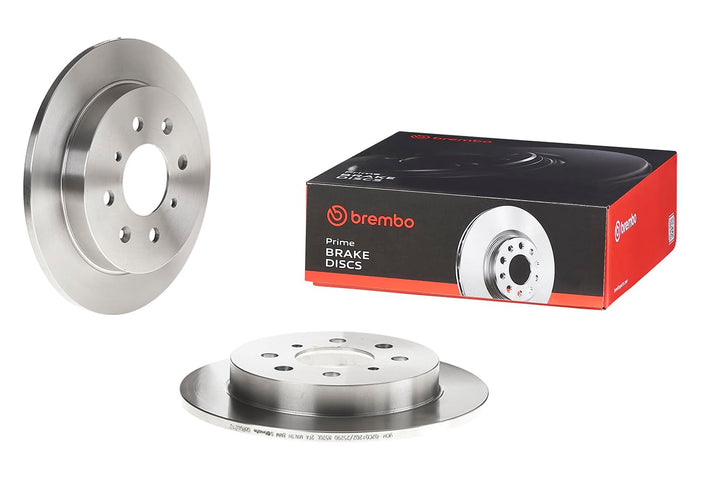 Brembo 08.B602.10 Hintere Bremsscheibe, Anzahl 2