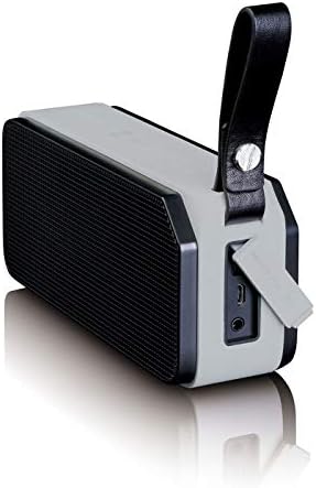 Lenco Bluetooth Lautsprecher BT-191, Tragbarer Stereo, mehrfarbige Lichteffekt, AUX, NFC, spritzwass