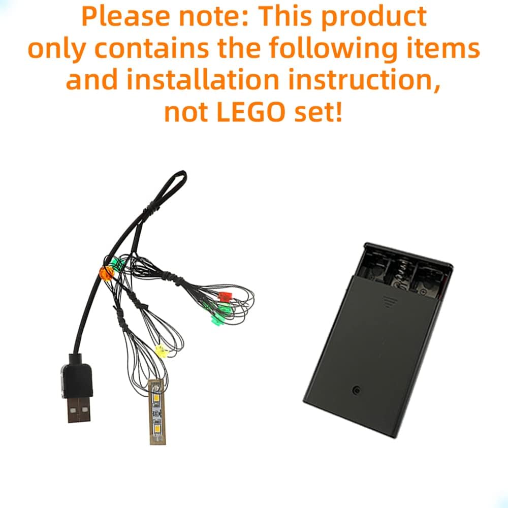 GEAMENT LED Licht-Set Kompatibel mit Lego Dagobah Jedi Training Diorama - Beleuchtungsset für Star W