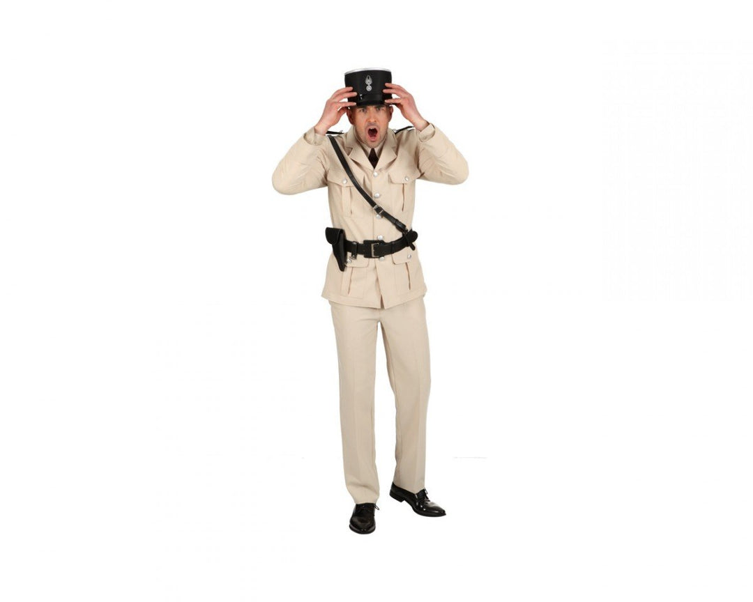 Französischer Polizist Jacke Hose, Grösse:46-48, 46-48