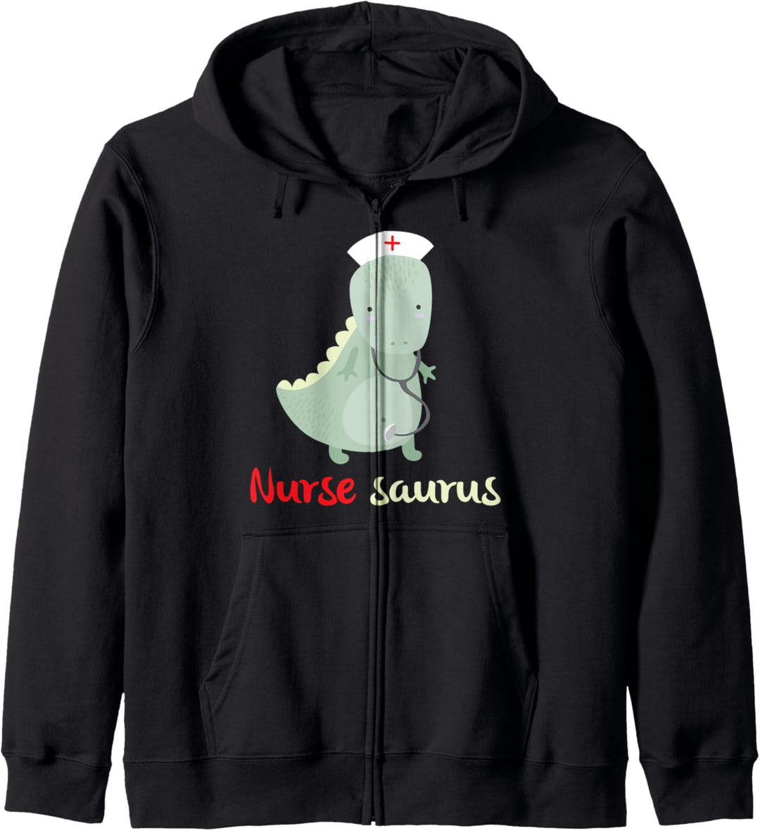 Lustige Oberschwester Nursesaurus Design Krankenschwester Kapuzenjacke