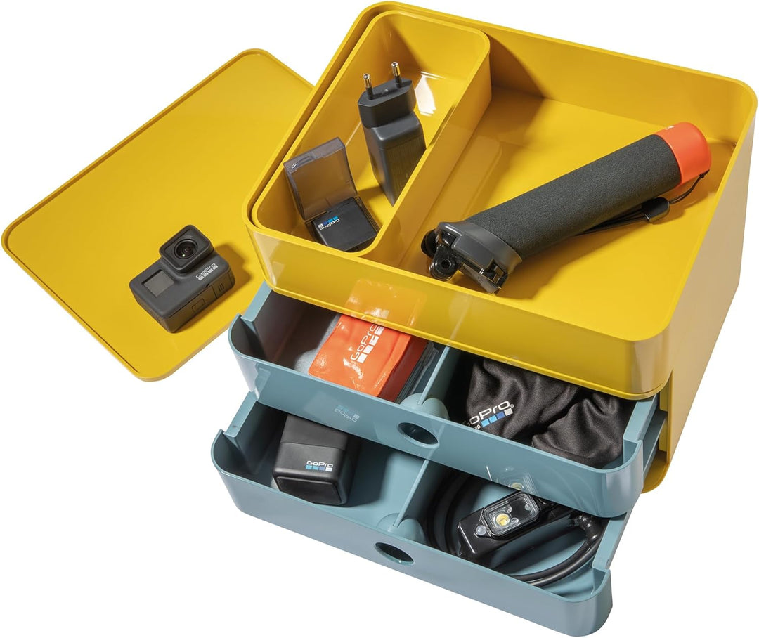 HAN Schubladenbox Allison SMART-BOX mit 2 Schubladen und Trennwand, Kabelführung, stapelbar, Utensil