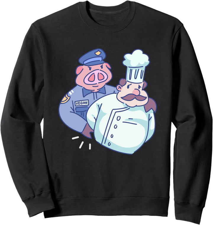 Witziges Veganer und Vegetarier I Veganismus Sweatshirt