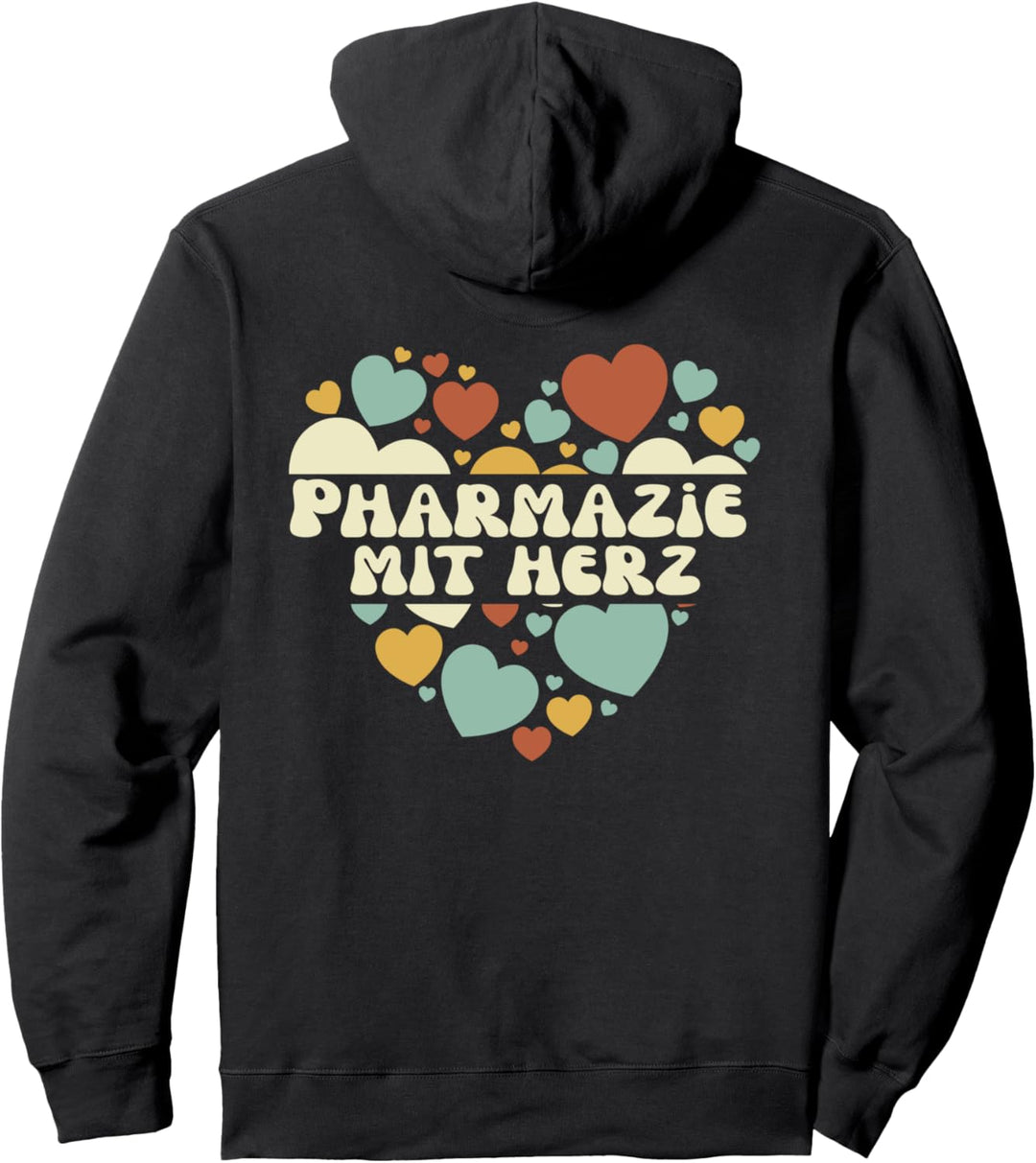 Pharmazie Mit Herz, Pharmazeutin Frauen Apothekerin Pullover Hoodie
