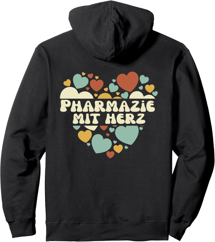 Pharmazie Mit Herz, Pharmazeutin Frauen Apothekerin Pullover Hoodie