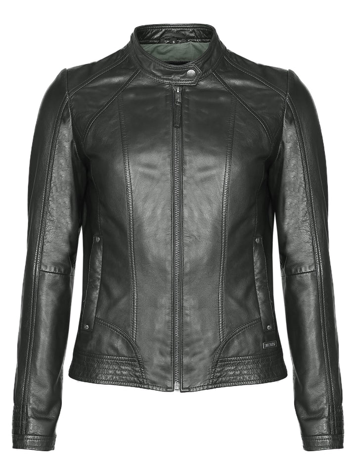 MUSTANG Damen Lederjacke 31017270 M anthra, M anthra