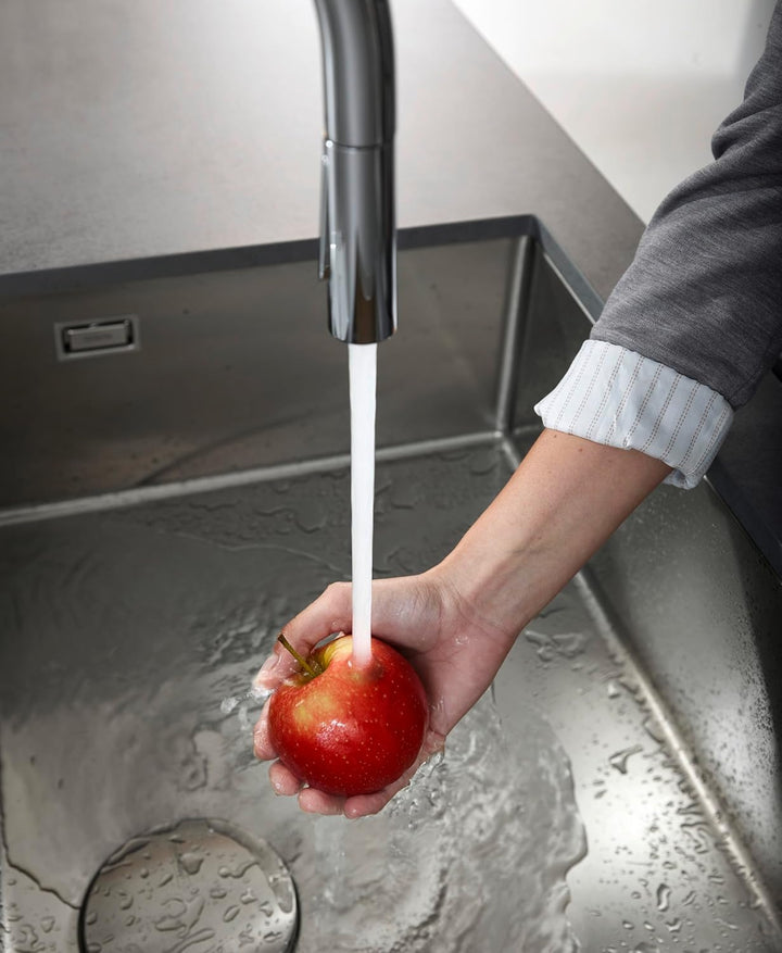 hansgrohe Aquno Select M81 - Küchenarmatur mit Brause ausziehbar, 3 Strahlarten, Wasserhahn Küche mi