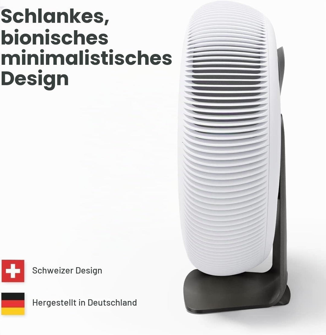 IQAir Luftreiniger für grosse Räume [Haus, Küche, Wohnzimmer, Schlafzimmer, Büro] Atem X HyperHEPA-F