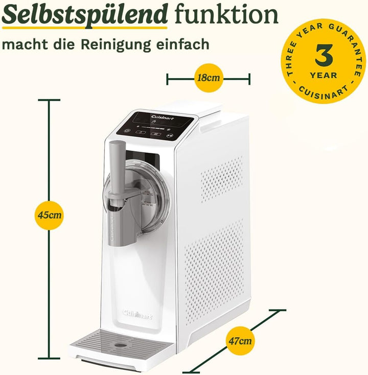 Cuisinart Frost Fusion – Gefrorene Getränke und Softeis in einem Gerät | 6 Voreinstellungen | Slushi