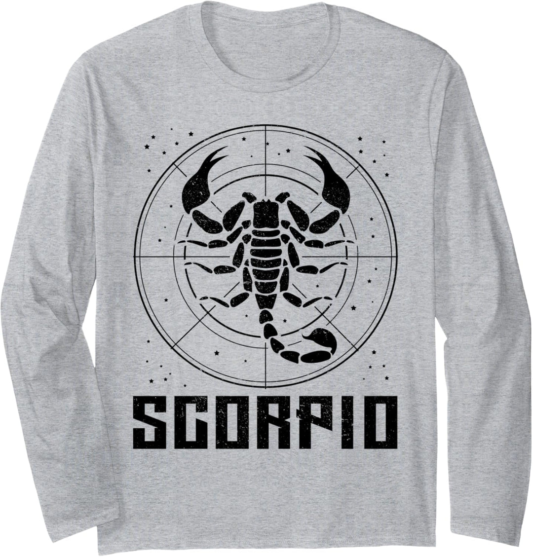Sternzeichen Skorpion - Sternzeichen Astrologie Horoskop Langarmshirt