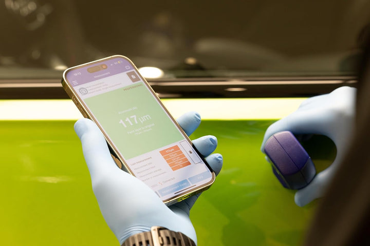 NexPTG Professional Lackmessgerät Auto mit App für iOS & Android| Professionelles lackdickenmessgerä