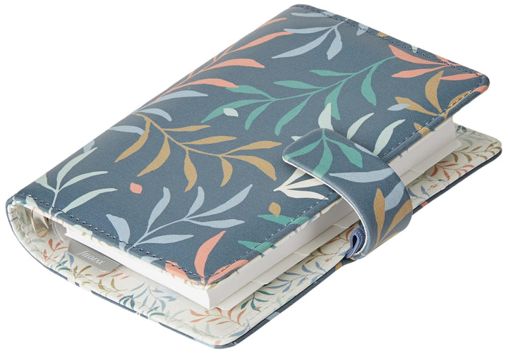 Filofax Botanical Pocket Organiser Blue, Blue