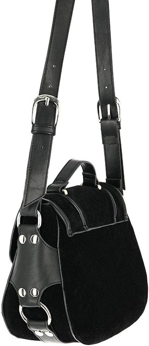 Restyle Damen Triple Goddess Satteltasche - Schwarz, One Size