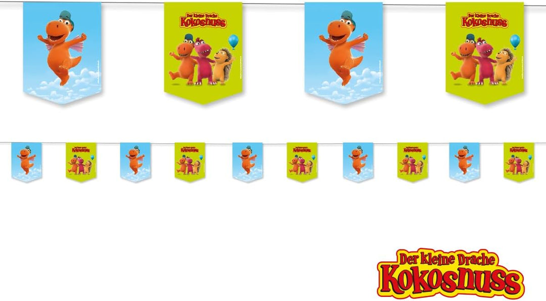 Drache Kokosnuss Partyset mit Mitgebsel // * DRACHE KOKOSNUSS * Dekoration