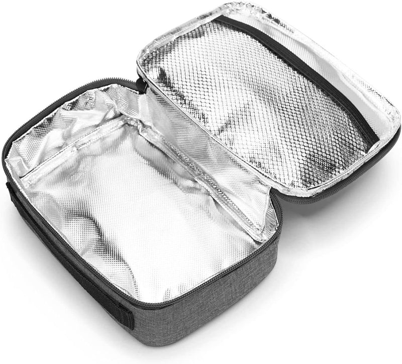 reisenthel thermocase Twist Silver – Kleine Kühltasche für Kosmetik, Medikamente, Snacks u. v. m. –