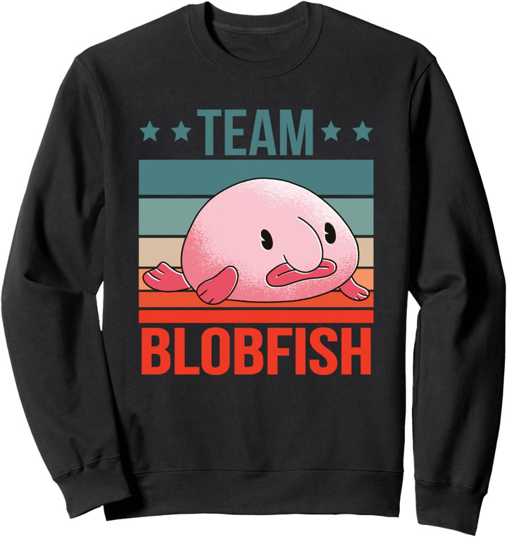 Team Blobfisch Tiefsee Fisch Blobfisch Sweatshirt