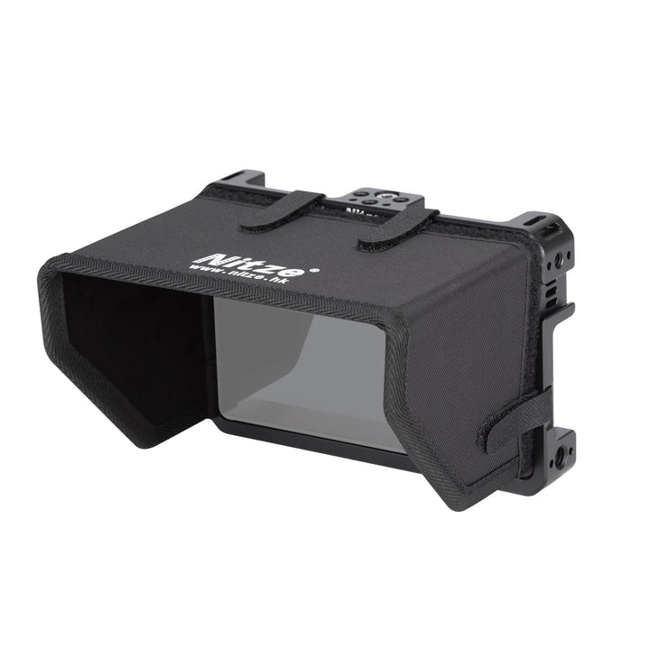 Nitze Monitor Cage with Sunhood for Portkeys BM5 III / BM5 III WR 5.5" - JTP2-BM5