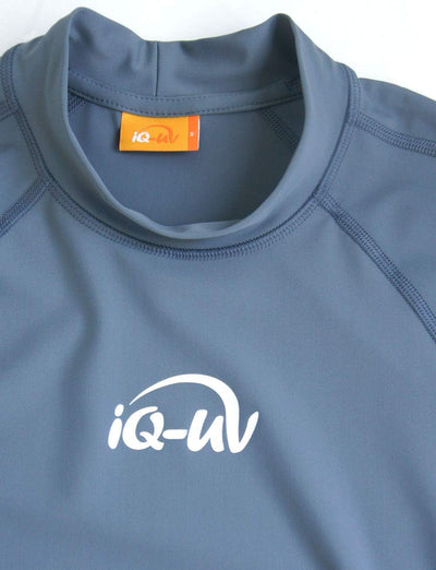 iQ-UV Shirt Herren Slim Fit Grau (Ash) L, Grau (Ash) L