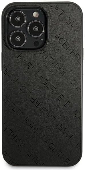 KARL LAGERFELD KLHCP13XPTLK Hülle für iPhone 13 Pro Max 6,7" hardcase Schwarz Pe