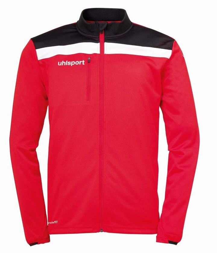 uhlsport Herren Offense 23 Jacke Herren Jacke S rot/Schwarz/Weiss, S rot/Schwarz/Wei&amp;