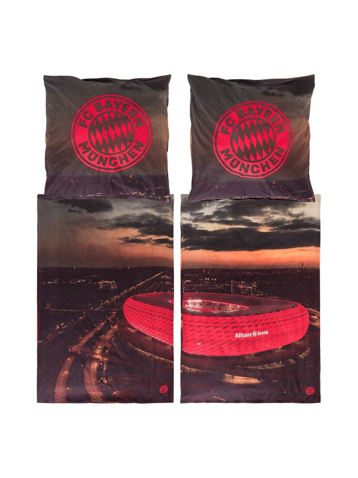 FC Bayern München Partner-Bettwäsche Allianz Arena