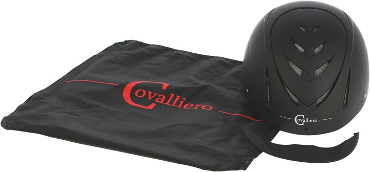 Kerbl Covalliero Reithelm Nerron VG1, Trainingshelm Tunierhelm 55-59 cm, 55-59 cm