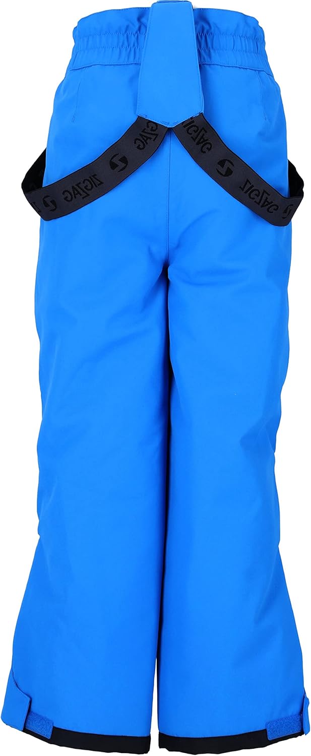 ZIGZAG Kinder Skihose 'Soho' mit 10.000 mm Wassersäule Robuste Skihose mit abnehmbaren Hosenträgern