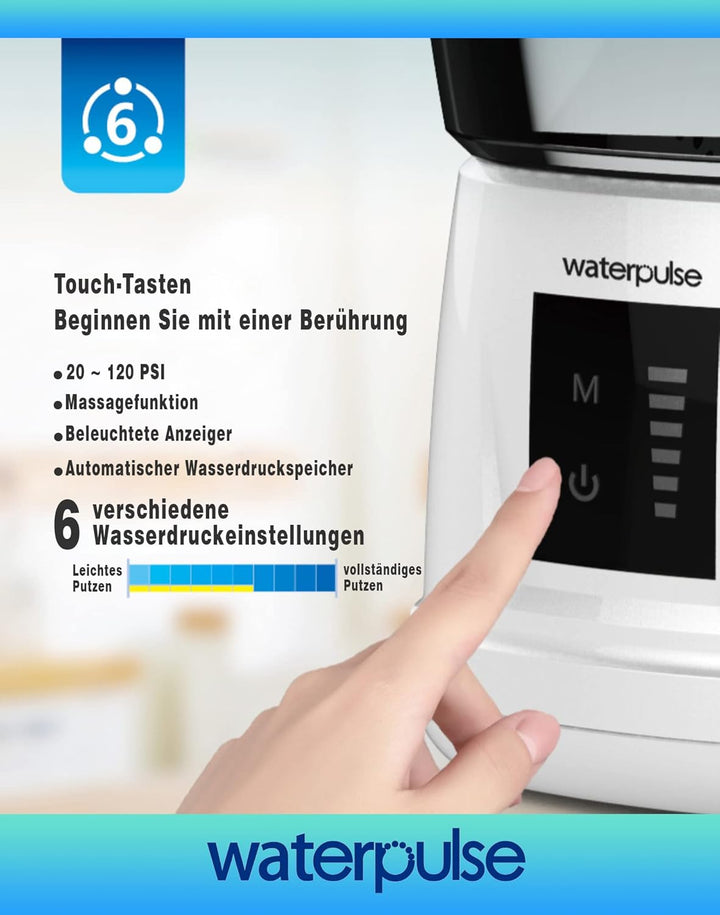 NPO Water-pulse Water Flosser Professional For Teeth, Gums, Braces, Dental Care, Electric Power With