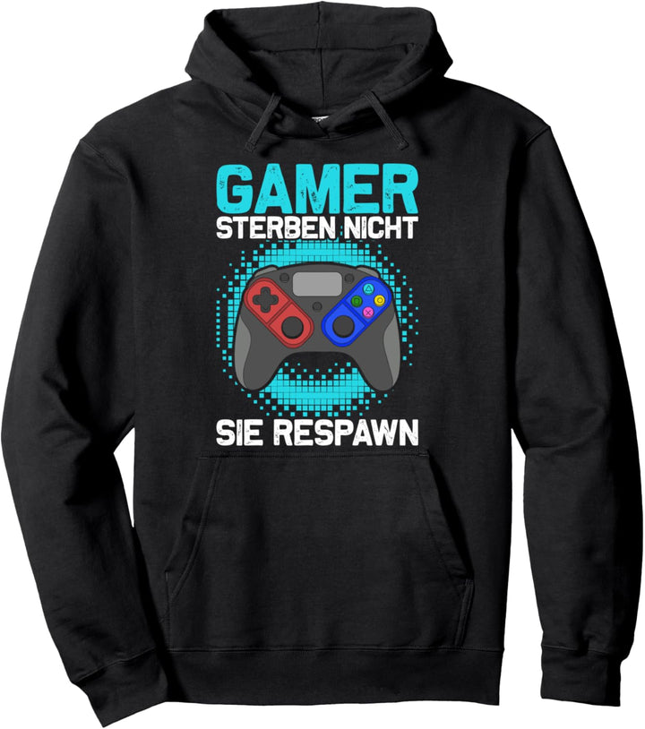 Gaming Controller Zocker Nerd Respawn E Sport Lustiges Gamer Pullover Hoodie