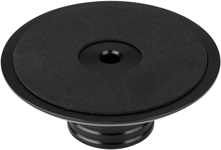 Schwarze Rekord -Gewichtsklemme Plattenspieler Metallscheibenstabilisator Schwarzer (Black), BLACK