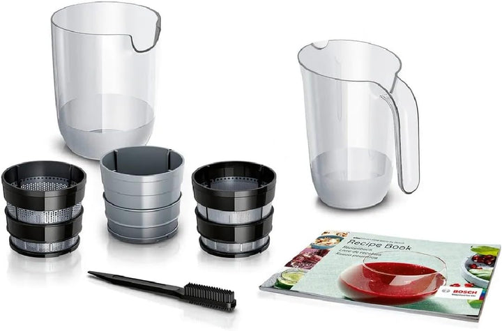 Bosch Entsafter SlowJuicer VitaExtract MESM731M, vitaminschonendes Entsaften, sehr leise, leichte Re