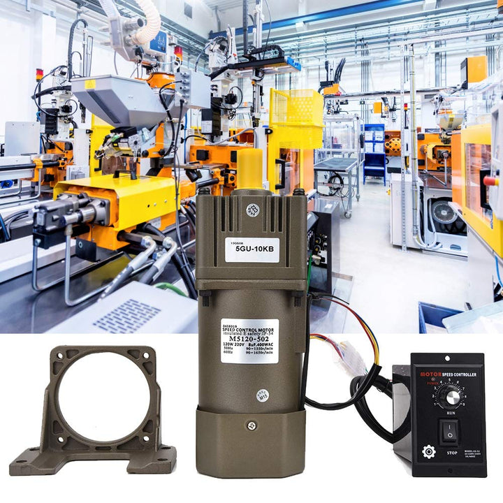 Elektrischer Getriebemotor, Einphasen Umkehrgetriebemotor mit Einstellbarer Drehzahl und Getriebeste